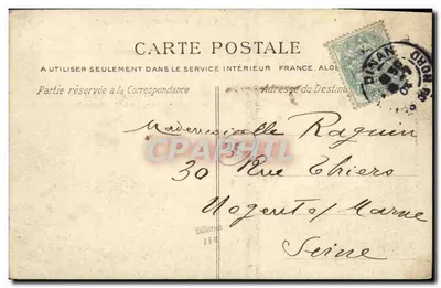Saint-Servan — Wieża Solidor — G.F. — Côte d’Emeraude — Rewers
