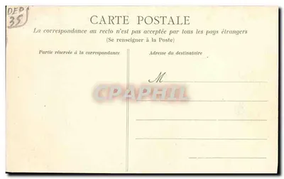 Zamek Rance — Saint-Servan — La Briantais — Wydawca LITTK, nr 733 — Rewers