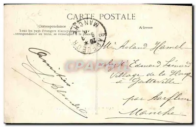 Saint-Servan — Vista general — E.D. editor, n.º 491 — Reverso