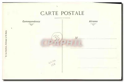 Saint-Servan — A Cale e a Torre Solidor — HLM — Verso