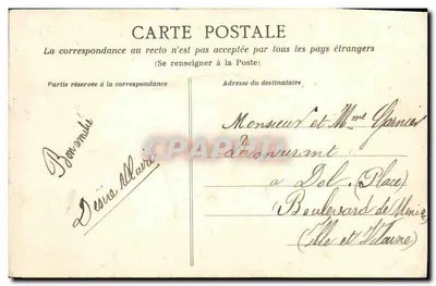 Côte d'Émeraude — La Tour Solidor à St-Servan — éditeur HLM — Verso