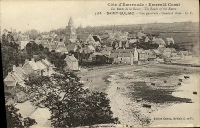 Saint-Suliac — Vista geral — Edição Guérin, St-Malo (I.-et-V.)