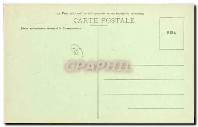 Saint-Suliac - A Ponta de Grinfollet — Edição Gneria, St-Malo (1.-et-V.) — Verso