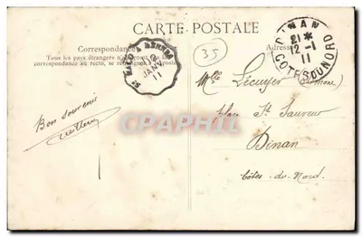 Saint-Suliac — A Virgem sobre a Rance — Côte d’Émeraude — Verso