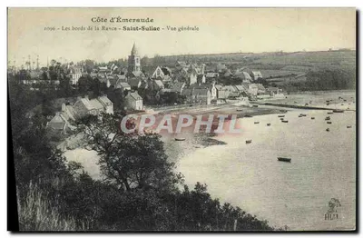 Saint-Suliac — Vista geral — H. Le Mallot, editor