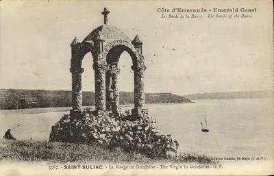 Saint-Suliac — A Virgem de Grinfollet — Edição Guérin, St-Malo (I. et V.)