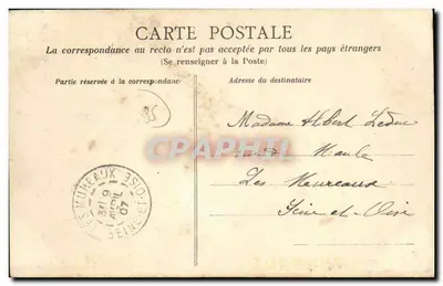 Castelos da Bretanha — Trégaret — Pertence à Sra. a Condessa Leveneur de Tillière — Coleção Detholet, Rennes — Verso