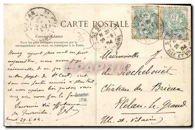 Côte d'Emeraude — Die Ufer der Rance — TROCTIN G.F. n°1190 — Rückseite