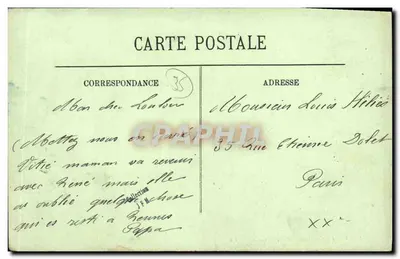 VITRÉ — Intérieur de la Gare — LL — Verso