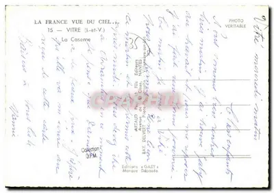 Kwatera — Vitre (Ille-et-Vilaine) — Wydawnictwo Gaby — Rewers
