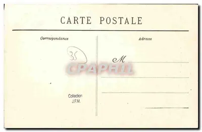 Statua Marquise de Sévigné w Vitré — ufundowana 8 października 1911 — Rewers