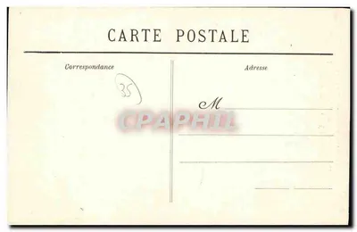 Statua Marquise de Sévigné w Vitré — ufundowana 8 października 1911 — Rewers