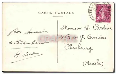Vitré (Ille-et-Vilaine) — Chiesa di Nostra Signora - Sedie interne — J. Morvan, editore, Vitré — Verso