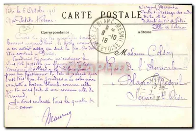 Vitré (Ille-et-Vilaine) — Katedra św. Martyna widziana z bulwaru d'Argentére — E. MARY ROUSSE, Bonnes — Rewers