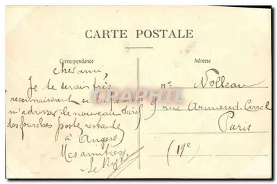 O Châtelet e a Torre das Arquivos — Vitré — Coleção A. Waren, St-Brieuc — Verso