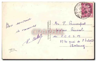 Saint-Malo (L&V) — Os Bassins — Edição L&V, n° 639 — Verso