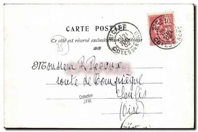 Saint-Malo — Le Pont roulant à marée haute. — Éditeur L. GEISTER, n° C.P. 27 — Verso