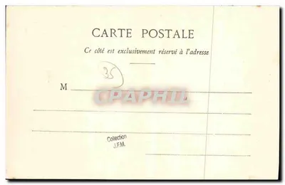 St-Malo - De Muren - De Bidouane-Toren — Côte d'Émeraude, uitgegeven door H. L. M. n°45 — Achterkant