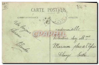 Saint-Malo - A Praia em Mares baixas e a Torre Qui-Qu'en-Grogne — Editor não identificado, número de série não visível — Verso