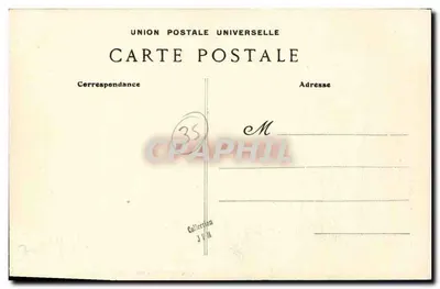Saint-Malo — Rue des Petits Degrés — Côte d'Émeraude — G.F. — Verso
