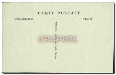Saint-Malo — A Porta Saint-Louis e a Rue de Toulouse — Artaud e Noza s.r.l. Edit., Nantes — Verso