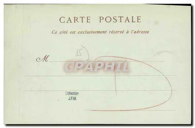 Saint-Malo — Zamek, część zachodnia z XIII wieku — L. Bahon-Rawit, wyd. w Rennes, nr 20 — Rewers