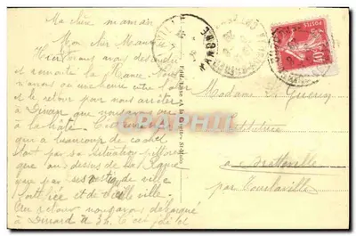 St-Malo - O Casino e o Hotel Franklin — editor 'La Grevette' n°52 — Verso