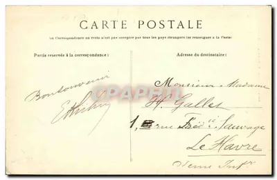 Saint-Malo — Promenade sui Remparts - Torre Bidouane — G.F. 4436 — Verso
