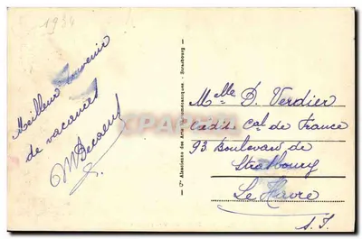 St-Malo — Algemene uitzicht — uitgever ARB, n° 141 — Achterkant