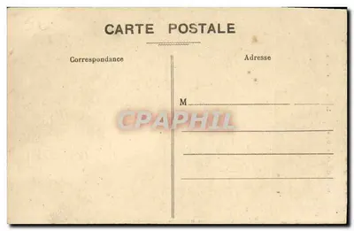 St-Malo - Wielka ulica — widok wybrzeża Emeraude z wieżą kościoła — kolekcja H. T. — Rewers
