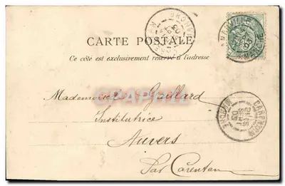 St-Malo — Casa de Duguy-Trouvin — J.L. Édit. PARIS — Verso