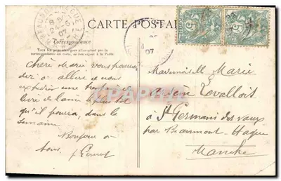 Saint-Malo — La Grande Rue — G.F. — Colección Gwéman Fils d'né, Saint-Malo — Reverso
