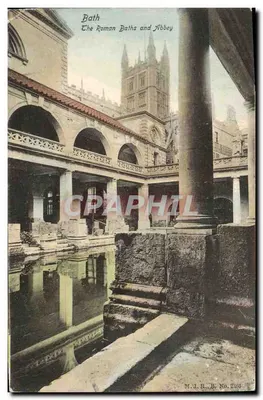 Bath — Os Termas Romanas e a Abadia — M.J.R.B. No. 2369