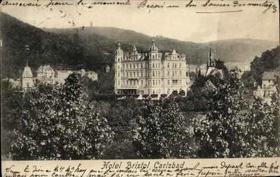 Hotel Bristol — Carlsbad — editor desconhecido, número de série não visível