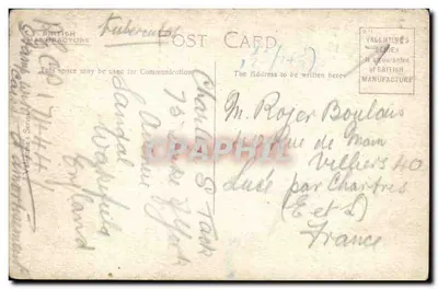 King's College Chapel and Clare, Cambridge — Serie Valentine's n°77866 — Reverso