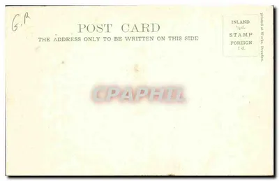 La Cripta, Cattedrale di Canterbury — Stengel & Co, London E. 89 Redcross St, 19010 — Verso