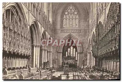 Catedral de Chester, Coro Oriental — Série Frith, N° 30582