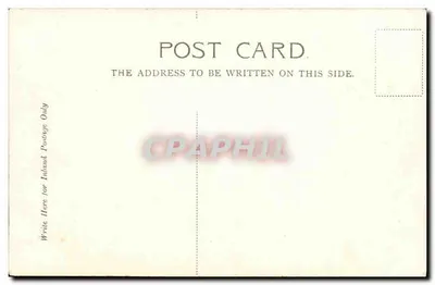 High School, Edimburgo — editor V. and S., Ltd., para The Picture Post Card Bureau, Edimburgo — Verso