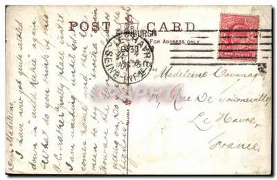 Pałac Holyrood w Edynburgu — widok panoramiczny — seria Reliable 340/12 — Rewers