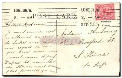 LONDRES — Most Tower — Widok na północny zachód — LL. — N° 53 — Rewers