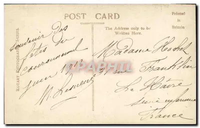 Tron koronacyjny — koronacja 1911 — Rotary Photo. E.C. — Rewers