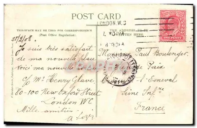 San Paolo visto da Cheapside, Londra — E. Gordon Smith, Stroud Green Road — Verso