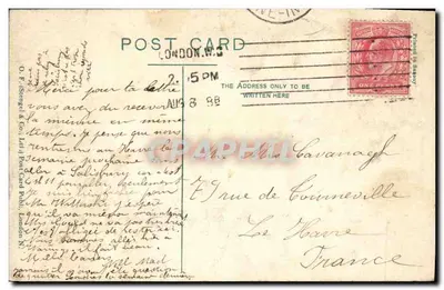 Trafalgar Square and Nelson's Column, London — Kerrells, n° 4371 — Back