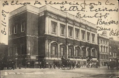 Royal United Service Museum — Londres — Tuck's Post Card n°201