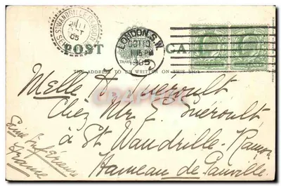 London — The Mint — éditeur L. T. L. n° 1161 — Achterkant