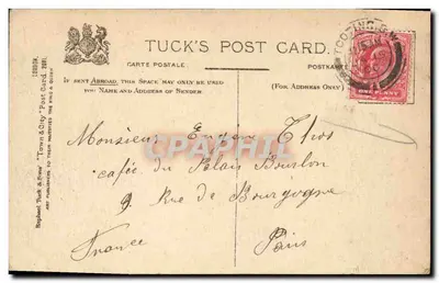 Hampton Court — Pałac Królewski — Tuck's Post Card — Rewers