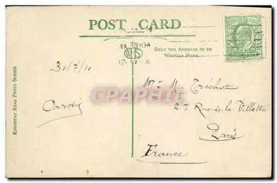 Katedra Świętego Pawła w Londynie — Hitchcock & William & Co. — n° 11768 — Rewers