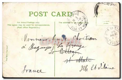 Stara pocztówka London Road Derby Looking South — Rewers