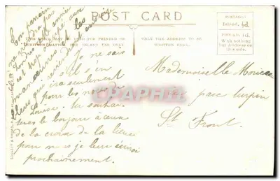 Hala Maszyn — Morskie i Kolejowe — Wystawa Francusko-Brytyjska, Londyn, 1908 — Wydawca: E. Connett & Shrim (L.P. 41) — Rewers
