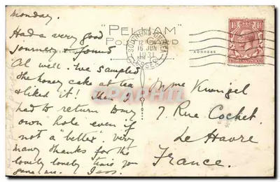 Falisy, Leigh-on-Sea — widok panoramiczny — wydawca nieznany — Rewers
